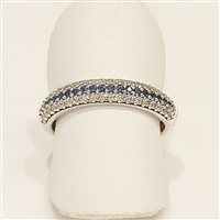 Anello Vidali Gioielli Donna in Oro bianco Zircone ANOR-43-34 - ANOR-43-34